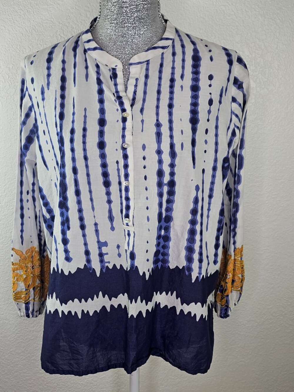 Limelight Batik Print Embroidered Size Large